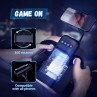 GAME CUP MASTURBADOR MASCULINO CON VIBRACIoN Y FUNCIoN CALOR CON SOPORTE PARA MoVILES NEGRO