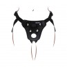 GET REAL STRAP ON PLEASURE HARNES NEGRO