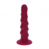 GET REAL RIBBED DONG 12 CM ROJO