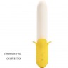 PRETTY LOVE BANANA GEEK SUPER POWER 7 VIBRACIONES UPDOWN SILICONA NEGRO