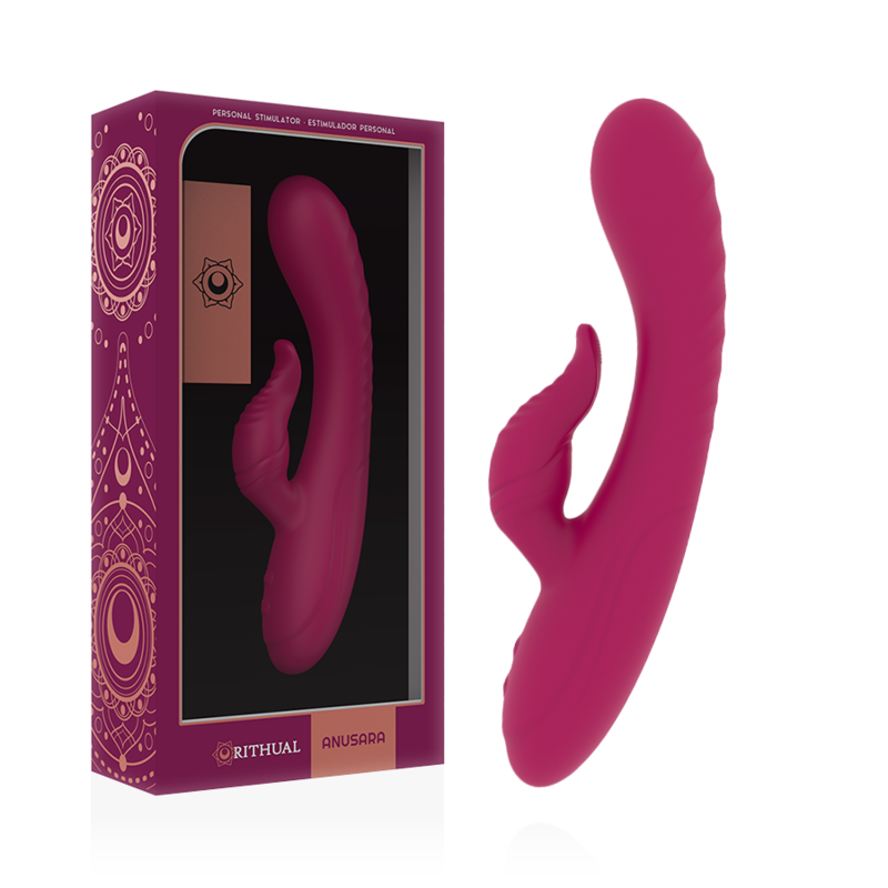 MOTOR RITUAL ANUSARA DUAL RECARGABLE 20 ORQUIDEA
