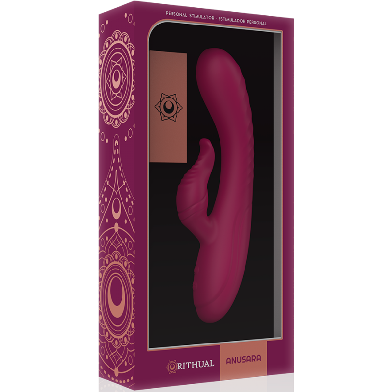 MOTOR RITUAL ANUSARA DUAL RECARGABLE 20 ORQUIDEA