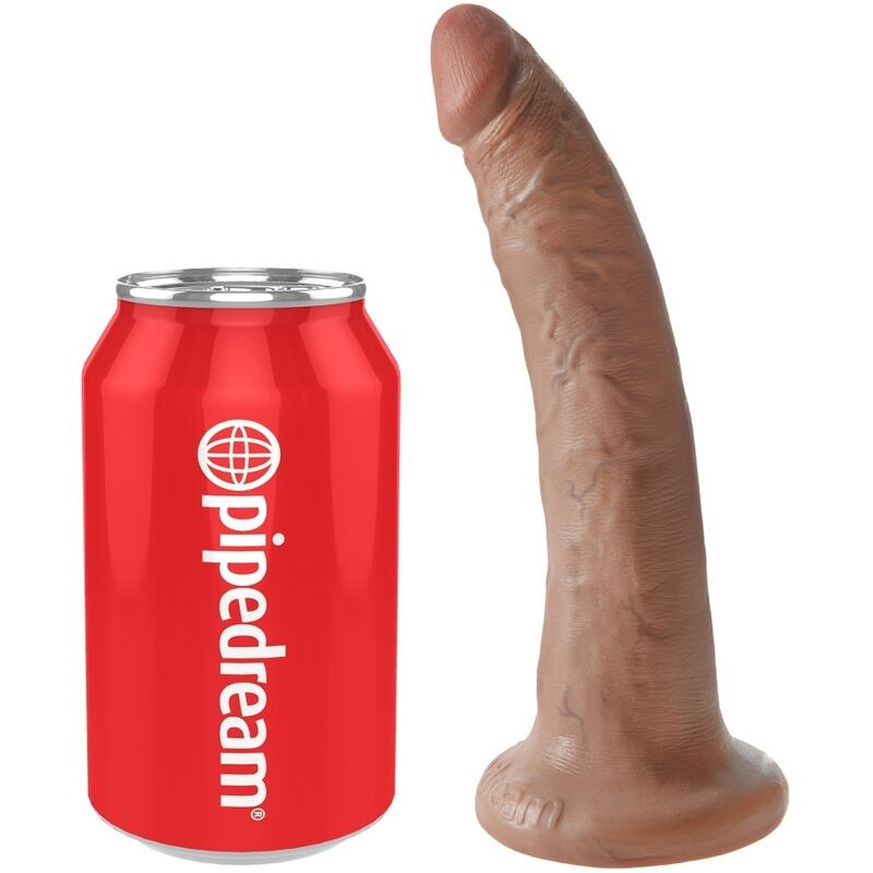 KING COCK PENE REALISTICO 175 CM CARAMELO