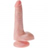 KING COCK PENE REALISTICO CON TESTICULOS 135 CM NATURAL