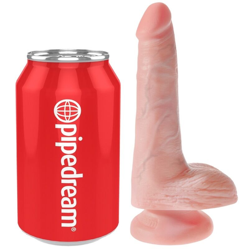 KING COCK PENE REALISTICO CON TESTICULOS 135 CM NATURAL