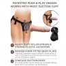 KING COCK ELITE KIT ARNES AJUSTABLE DELUXE ANILLO CON TESTICULOS DILDO 203 CM