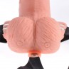 FETISH FANTASY SERIES ARNES AJUSTABLE CONTROL REMOTO PENE REALISTICO CON TESTICULOS RECARGABLE Y VIBRADOR 15 CM