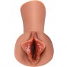 FETISH FANTASY EXTREME MASTURBADOR MASCULINO SILICONA LUSCIOUS LIPS CARAMELO
