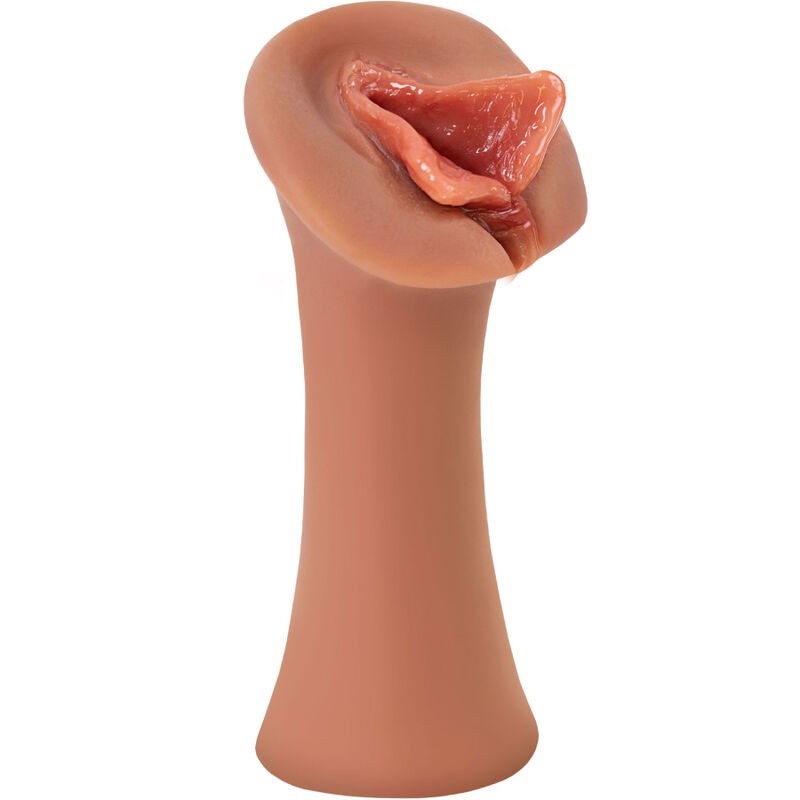 FETISH FANTASY EXTREME MASTURBADOR MASCULINO SILICONA LUSCIOUS LIPS CARAMELO