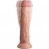 KING COCK ELITE DILDO REALISTICO VIBRADOR SILICONA CONTROL REMOTO 23 CM