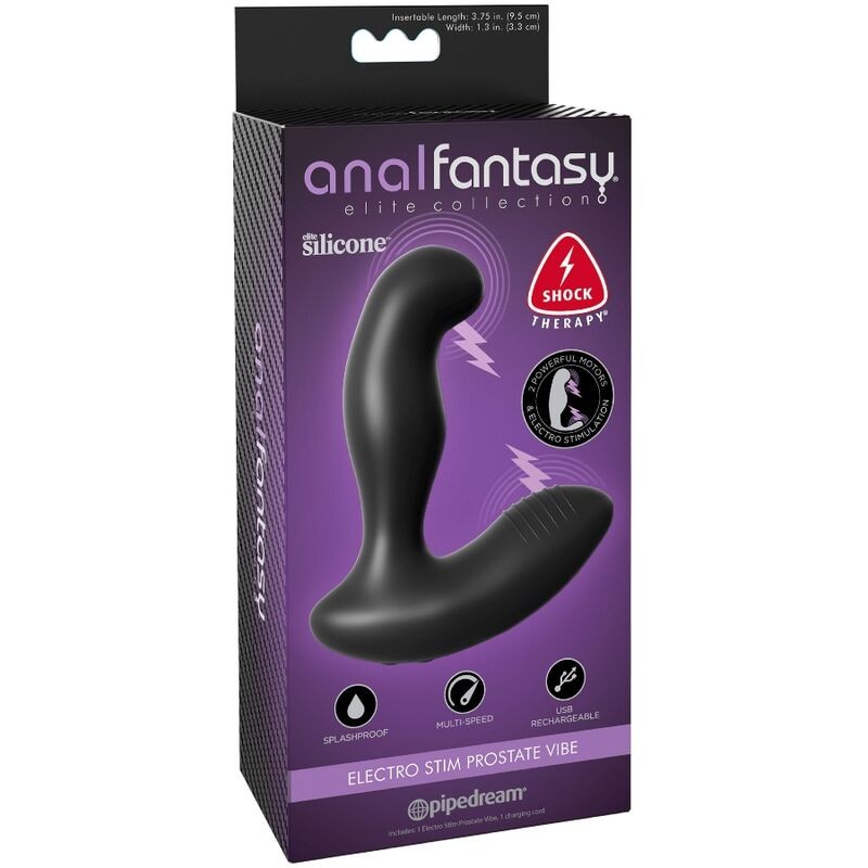 ANAL FANTASY ELITE COLLECTION MASAJEADOR PROSTATICO VIBRADOR ELECTRO STIM