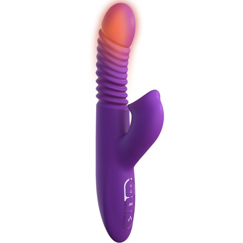 FANTASY FOR HER ESTIMULADOR CLITORIS CON FUNCION CALOR OSCILACION Y VIBRACION VIOLETA