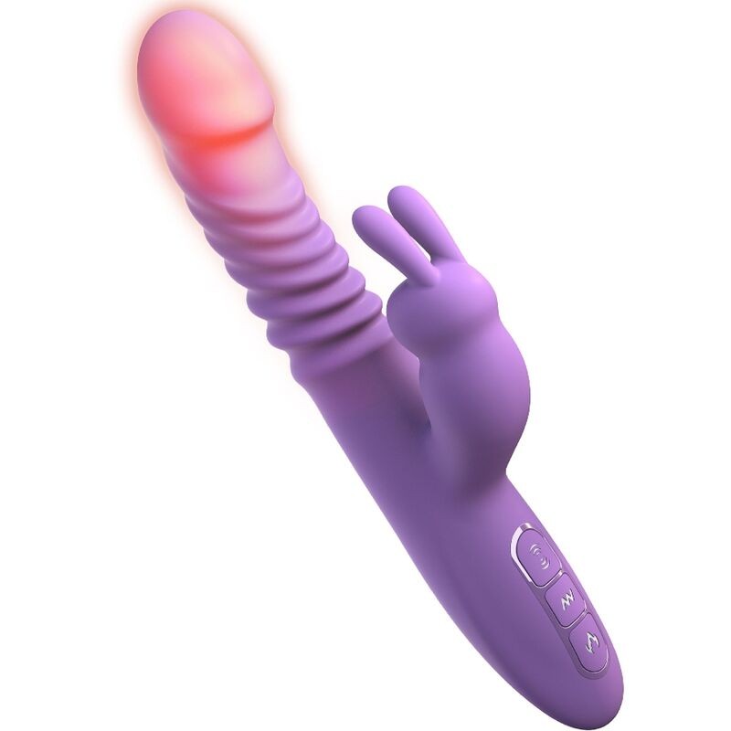 FANTASY FOR HER ESTIMULADOR CLITORIS RABBIT CON FUNCION CALOR OSCILACION Y VIBRACION VIOLETA
