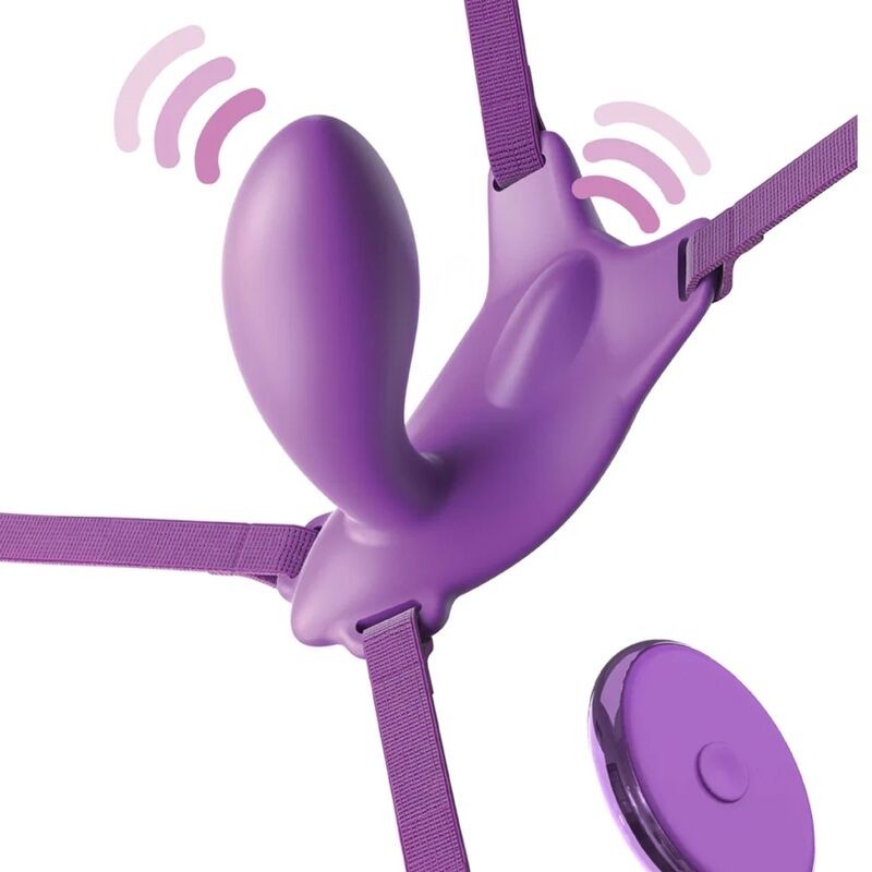 FANTASY FOR HER ARNES MARIPOSA G SPOT CON VIBRADOR RECARGABLE CONTROL REMOTO VIOLETA