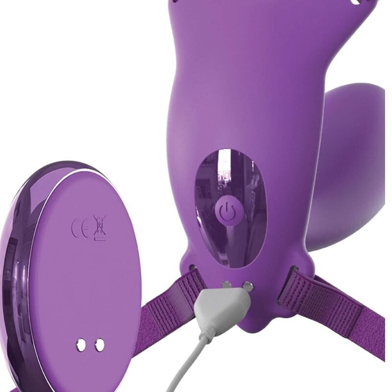 FANTASY FOR HER ARNES MARIPOSA G SPOT CON VIBRADOR RECARGABLE CONTROL REMOTO VIOLETA