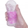 PRETTY LOVE MASTURBADOR MASCULINO FANTASY ESPIRAL INTERNA Y BOLAS TRANSPARENTE