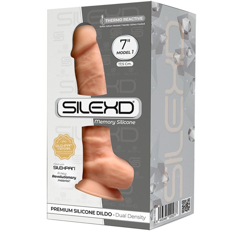 SILEXD MODELO 1 PENE REALISTICO SILICONA PREMIUM SILEXPAN 175 CM