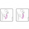 ADRIEN LASTIC G WAVE VIBRADOR DUAL RABBIT ROSA
