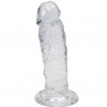 ALIVE MAJESTIC PENE REALISTICO TRANSPARENTE 147 CM