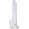 ALIVE LUSTY PENE REALISTICO TRANSPARENTE 18 CM