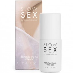 BIJOUX SLOW SEX ACEITE DE MASAJE SEXUAL CON CBD 30 ML