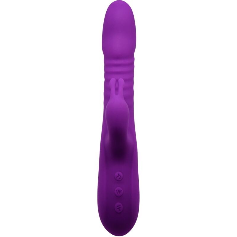ALIVE ROMAX VIBRADOR RABBIT SILICONA VIOLETA