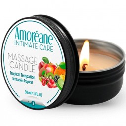 AMOREANE VELA DE MASAJE TENTACION TROPICAL 30 ML