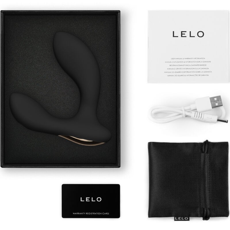 LELO HUGO 2 MASAJEADOR DE PROSTATA NEGRO