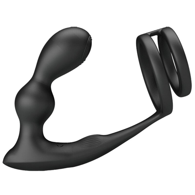 PRETTY LOVE MARSHALL ANILLO PARA PENE PLUG ANAL VIBRATORIO CONTROL REMOTO
