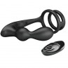 PRETTY LOVE MARSHALL ANILLO PARA PENE PLUG ANAL VIBRATORIO CONTROL REMOTO