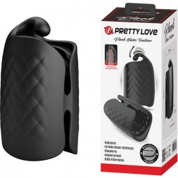 PRETTY LOVE MASTURBADOR MANUAL PARA GLANDE VIBRADOR RECARGABLE