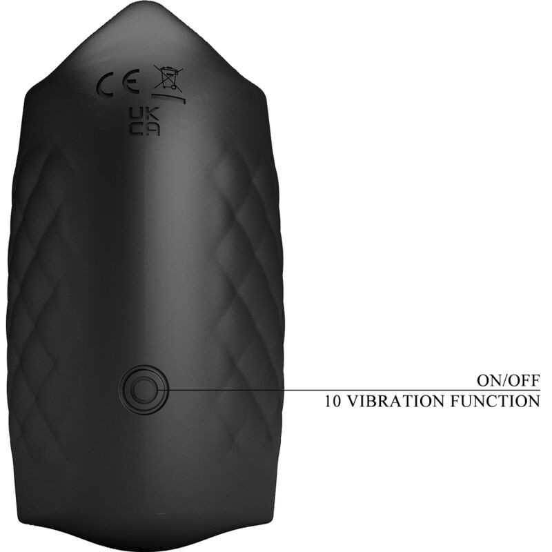 PRETTY LOVE MASTURBADOR MANUAL PARA GLANDE VIBRADOR RECARGABLE