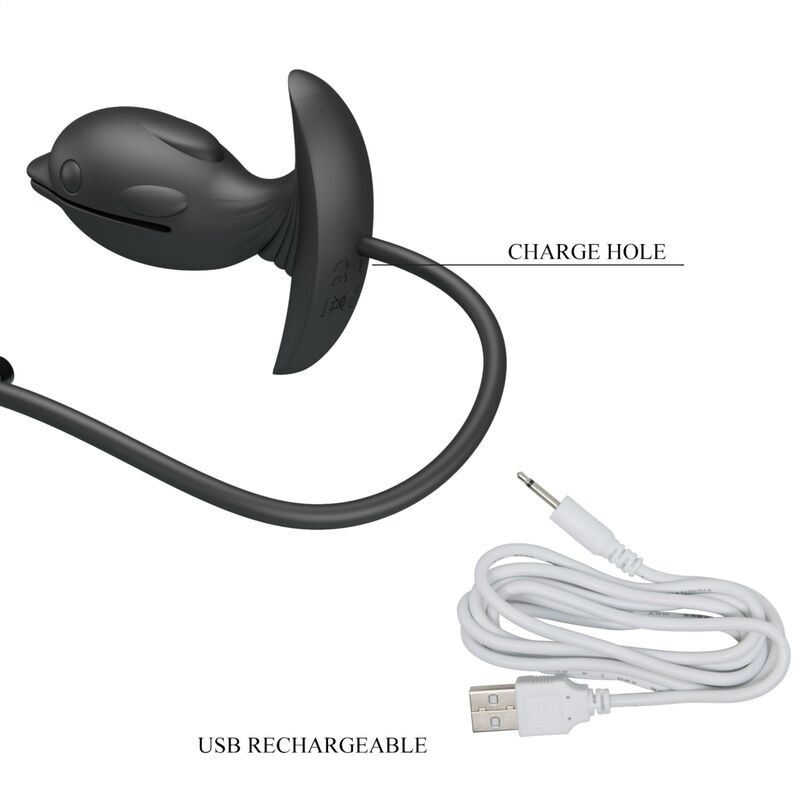PRETTY LOVE PLUG ANAL DELFIN INFLABLE RECARGABLE