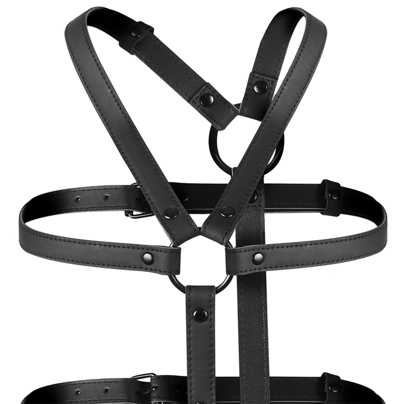 FETISH SUBMISSIVE BONDAGE ARNeS AJUSTABLE TORSO Y BRAZOS