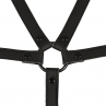 FETISH SUBMISSIVE BONDAGE ARNeS AJUSTABLE TORSO Y BRAZOS