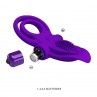 PRETTY LOVE ANILLO VIBRADOR PARA PENE MORADO