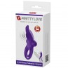 PRETTY LOVE ANILLO VIBRADOR PARA PENE MORADO