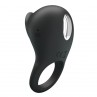 PRETTY LOVE ANILLO VIBRADOR PARA PENE CON LENGUA NEGRO