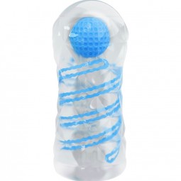 PRETTY LOVE MASTURBADOR PEQUENO CON ESPIRALES AZUL