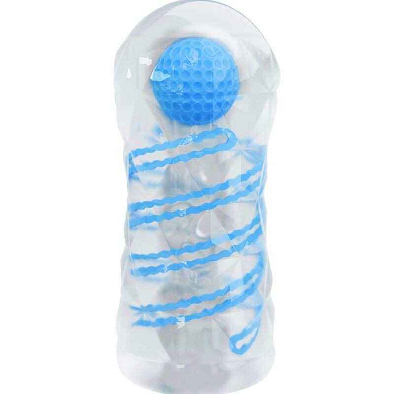 PRETTY LOVE MASTURBADOR PEQUENO CON ESPIRALES AZUL
