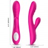 ARMONY SPARK VIBRADOR EFECTO CALOR FUCSIA