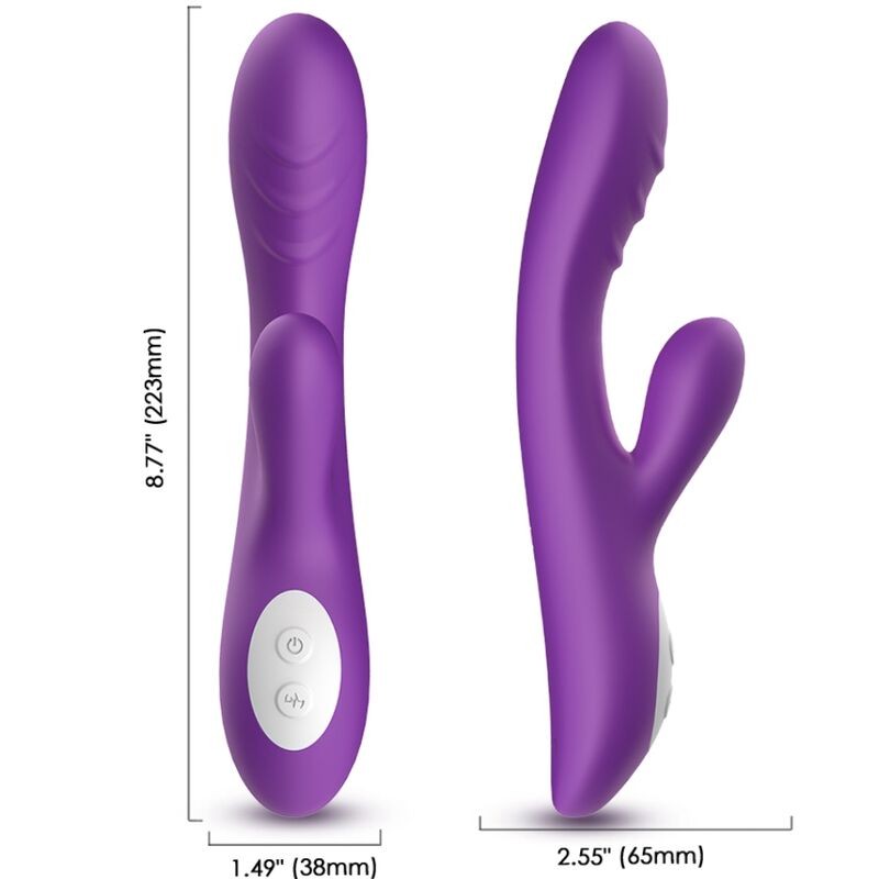 ARMONY SPARK VIBRADOR EFECTO CALOR VIOLETA