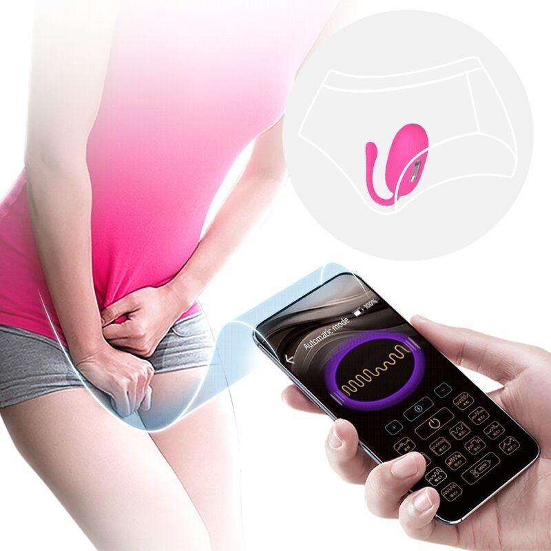 PRETTY LOVE DOREEN HUEVO VIBRADOR RECARGABLE MAGENTA
