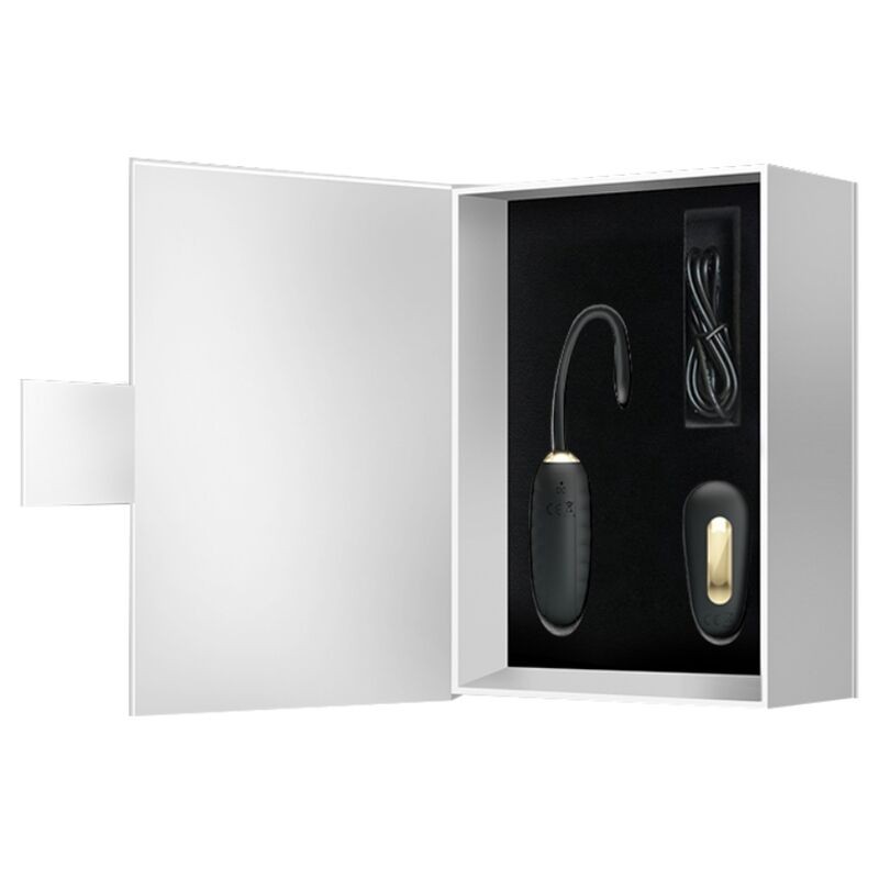 PRETTY LOVE DOREEN HUEVO VIBRADOR DE LUJO RECARGABLE NEGRO