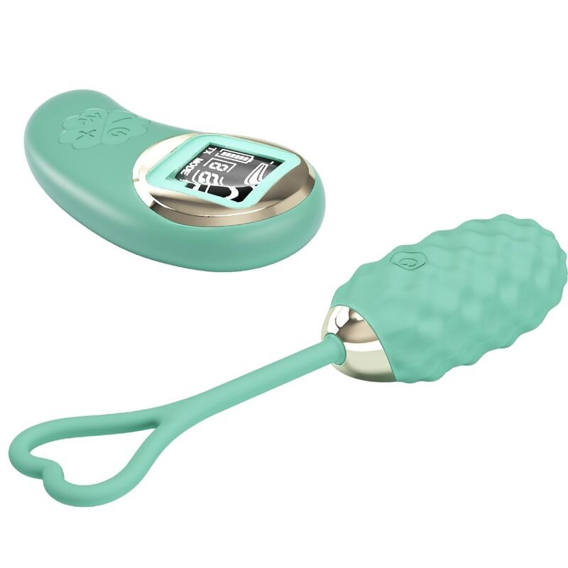 PRETTY LOVE VIVIAN HUEVO VIBRADOR CONTROL REMOTO VERDE
