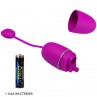 PRETTY LOVE NYMPH HUEVO VIBRADOR CONTROLADO POR APP VIOLETA