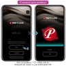 PRETTY LOVE NYMPH HUEVO VIBRADOR CONTROLADO POR APP VIOLETA
