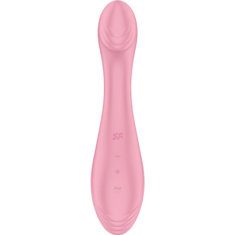 SATISFYER G FORCE ESTIMULADOR VIBRADOR PUNTO G ROSA