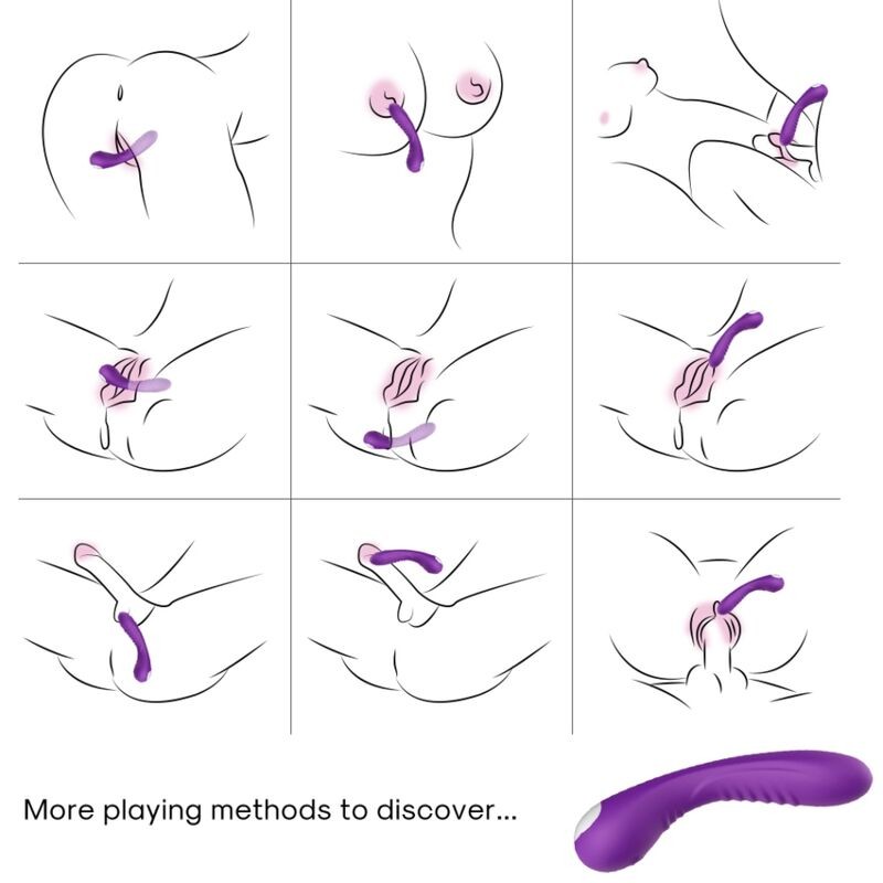 ARMONY LEGEND VIBRADOR SILICONA VIOLETA