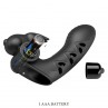 PRETTY LOVE VANCE FUNDA DEDO VIBRADOR CONEJO NEGRO
